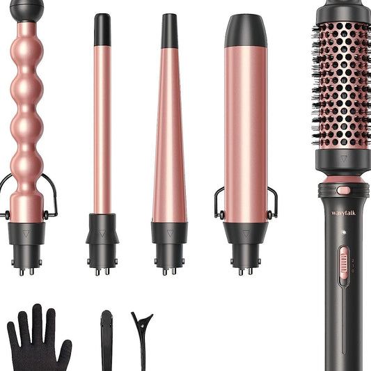 NEW 5 in 1 Hair Curler