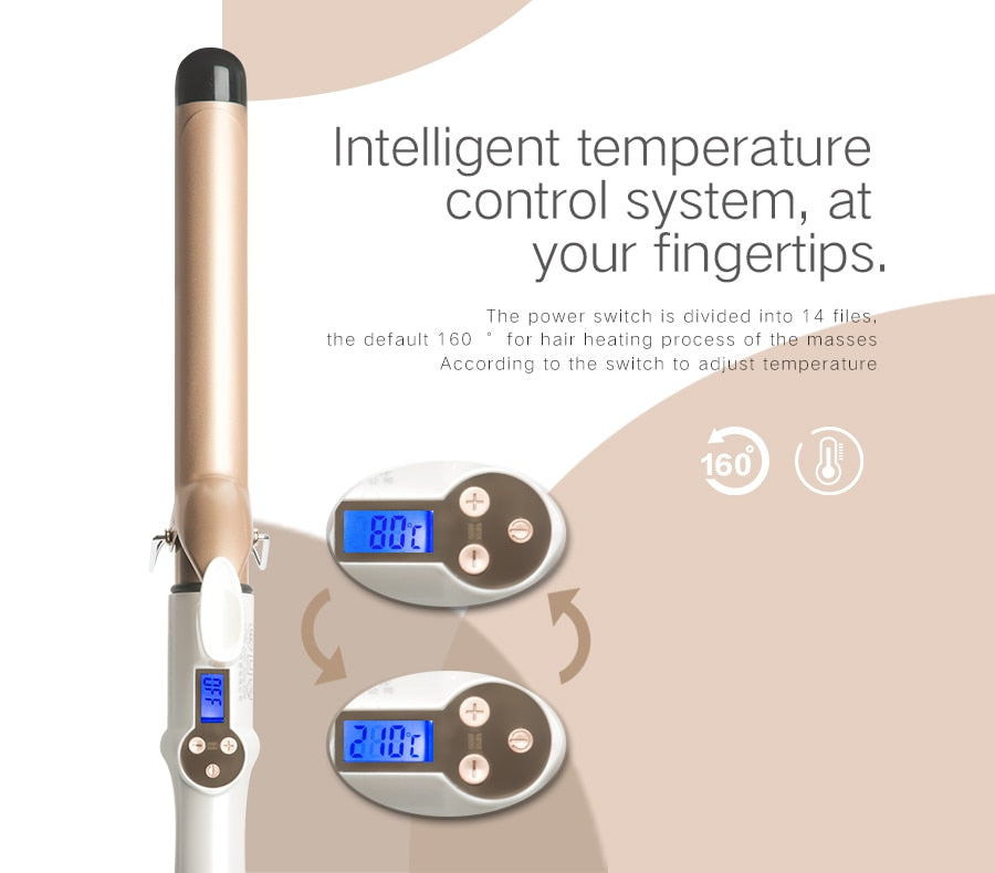 The Effortless Thick Curling Iron