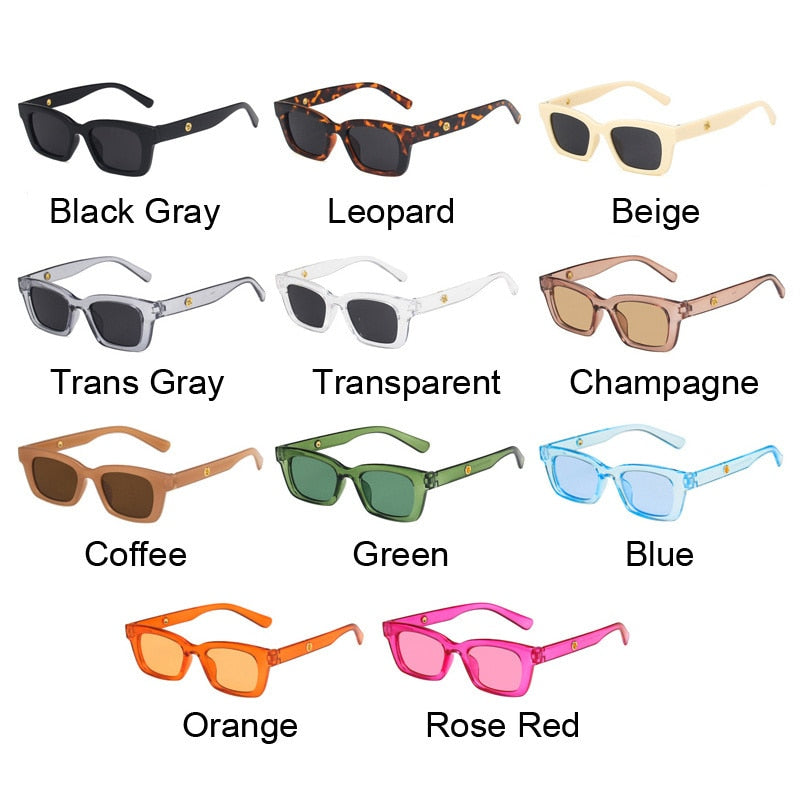 Vintage Square Sunglasses