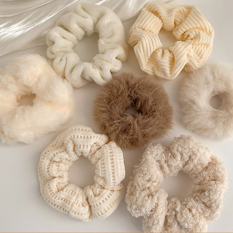 7 Set Hair Scrunchies
