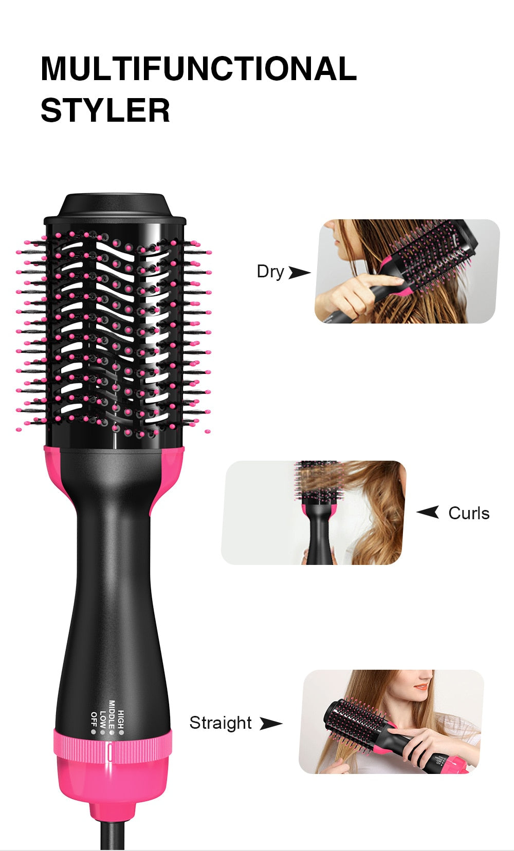 Blowout Hair Dryer / Hair Curler